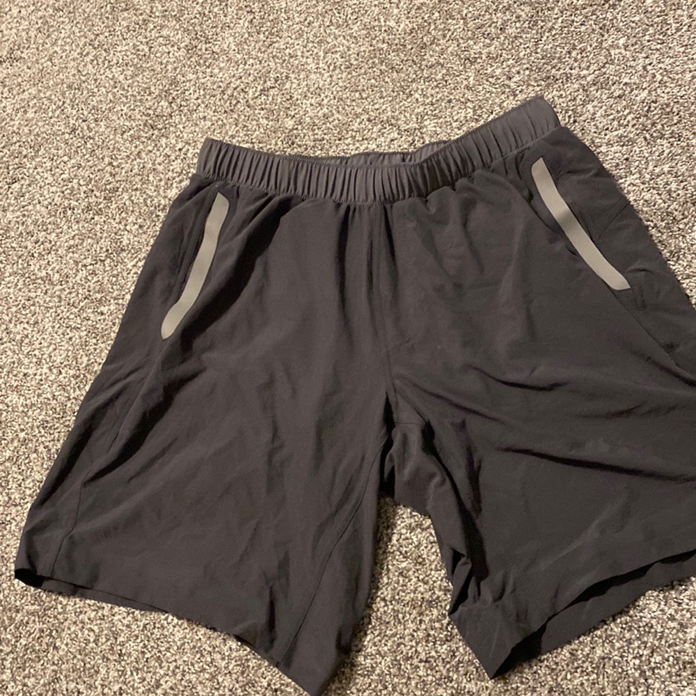 Gray Lululemon men’s shorts